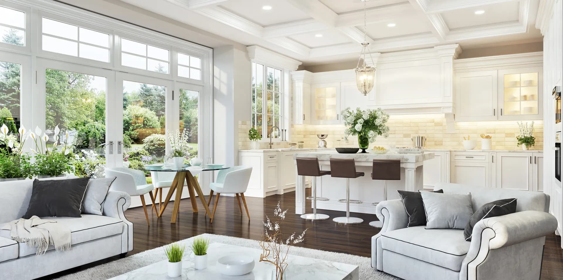 Luxury home interior